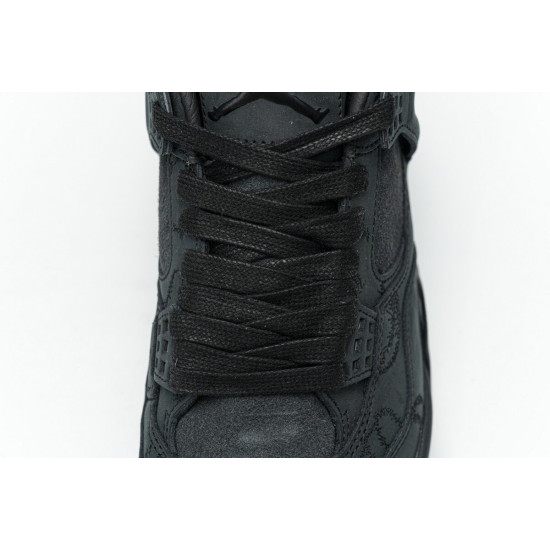 PK God Air Jordan 4 Retro Kaws Black