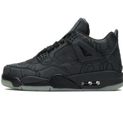 Yeezysale Air Jordan 4 Retro Kaws Black