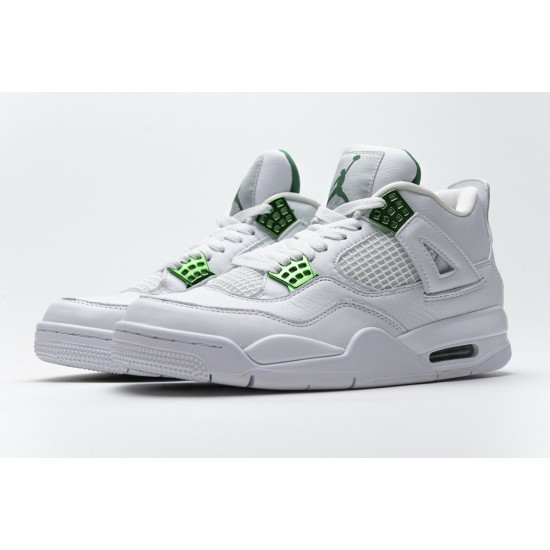 PK God  Air Jordan 4 Retro Metallic Green