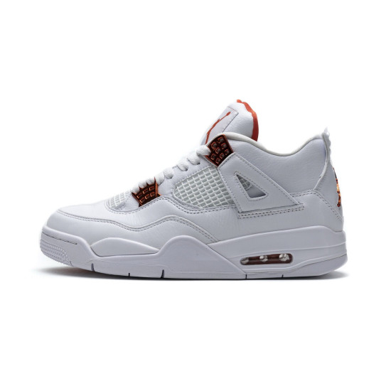 PK God  Air Jordan 4 Retro Metallic Orange