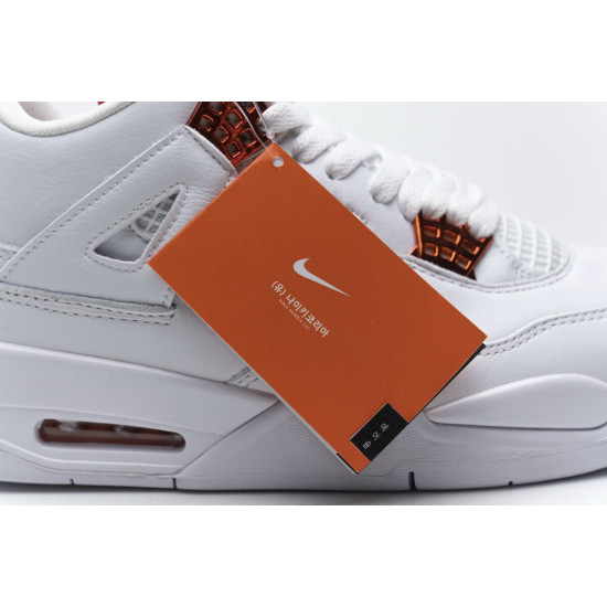 PK God  Air Jordan 4 Retro Metallic Orange