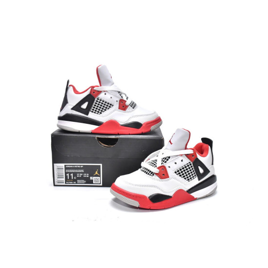 PK God Air Jordan 4 Retro PS Fire RedGS