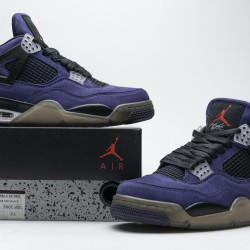 Yeezysale Air Jordan 4 Retro Travis Scott Purple