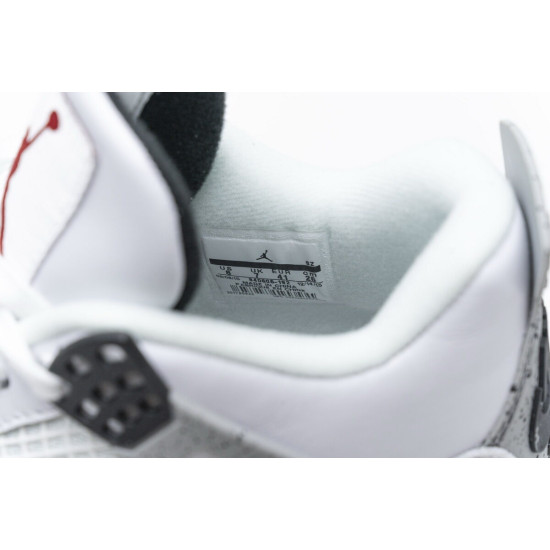 PK God Air Jordan 4 Retro White Cement