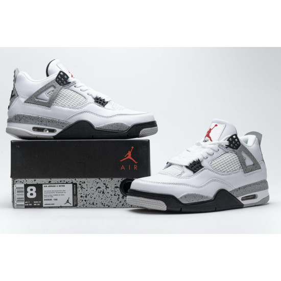 PK God Air Jordan 4 Retro White Cement