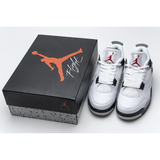 PK God Air Jordan 4 Retro White Cement