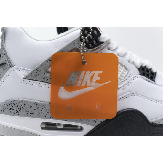 PK God Air Jordan 4 Retro White Cement