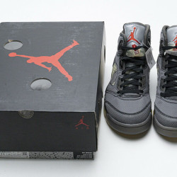 Yeezysale Air Jordan 5 Retro Off-White Black