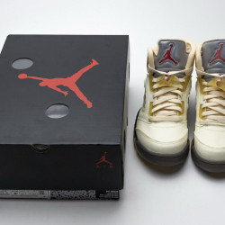 Yeezysale Air Jordan 5 Retro OFF-White Sail