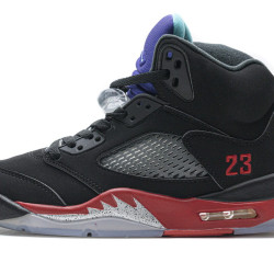 Yeezysale Air Jordan 5 Retro Top 3 Black