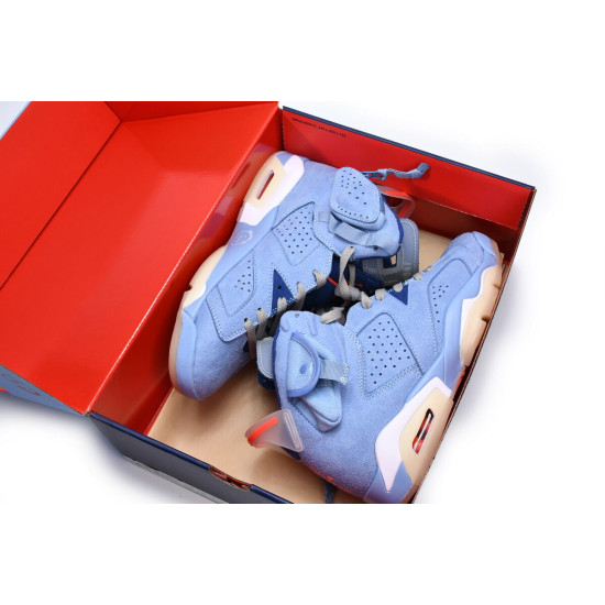 PK God Air Jordan 6 North Carolina Blue