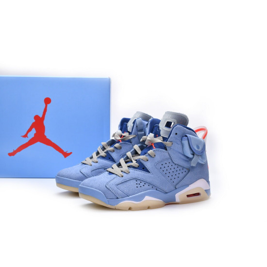 PK God Air Jordan 6 North Carolina Blue