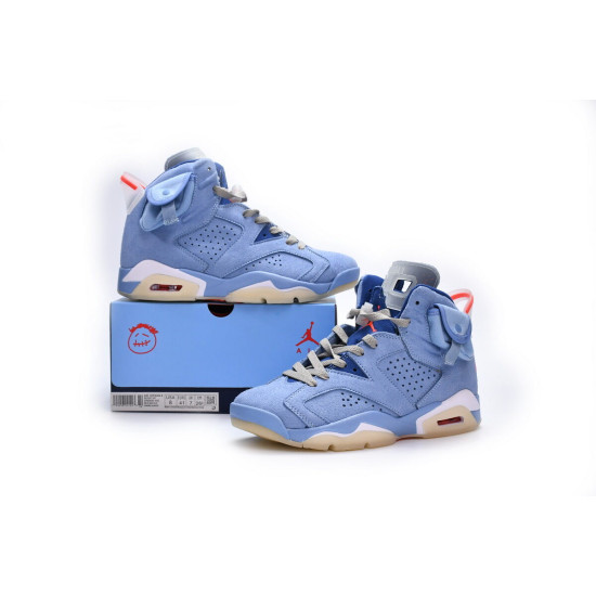 PK God Air Jordan 6 North Carolina Blue