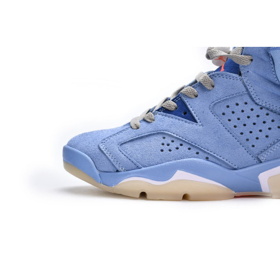 PK God Air Jordan 6 North Carolina Blue