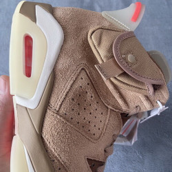 Yeezysale Air Jordan 6 Retro Travis Scott British Khaki