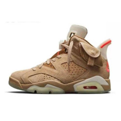 Yeezysale Air Jordan 6 Retro Travis Scott British Khaki
