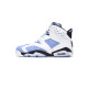 PK God Air Jordan 6 Retro UNC White