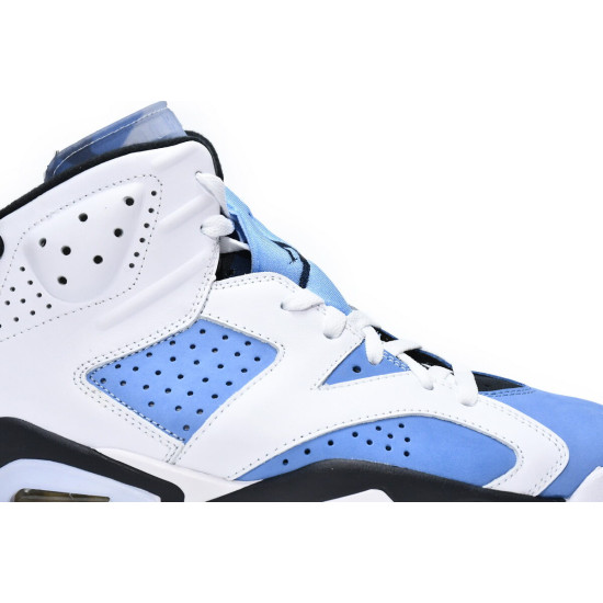 PK God Air Jordan 6 Retro UNC White