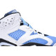 PK God Air Jordan 6 Retro UNC White