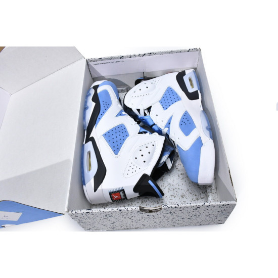 PK God Air Jordan 6 Retro UNC White