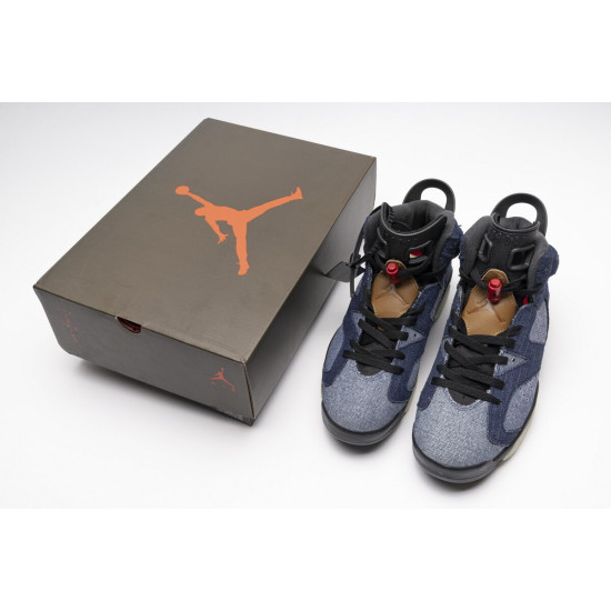 PK God Air Jordan 6 Retro Washed Denim