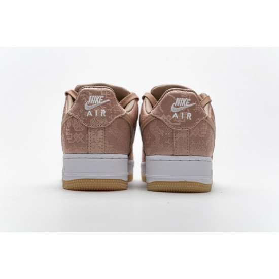 PK God Nike Air Force 1 Low Clot Rose Gold Silk