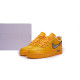 PK God Nike Air Force 1 Low OFF-WHITE University Gold Metallic Silver