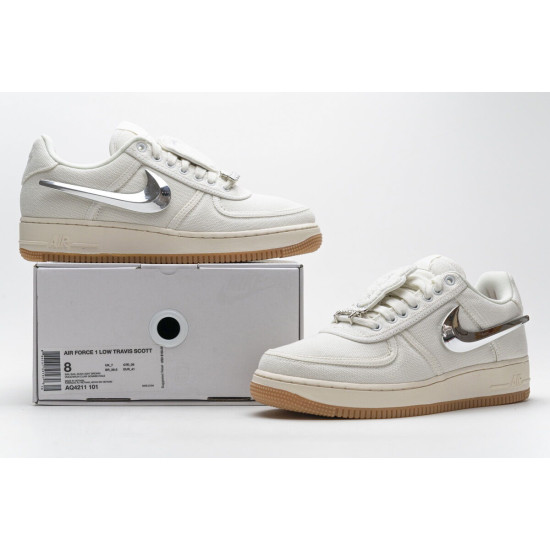 PK God Nike Air Force 1 Low Travis Scott Sail