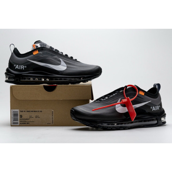 PK God Nike Air Max 97 Off-White All Black