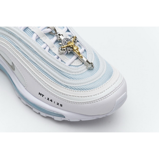 PK God Nike Air Max 97 Triple White Wolf Grey