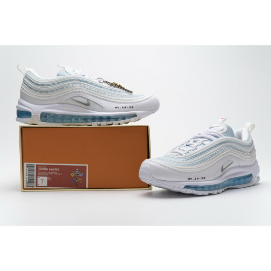 PK God Nike Air Max 97 Triple White Wolf Grey