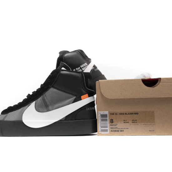 PK God Nike Blazer Mid Off-White Grim Reaper