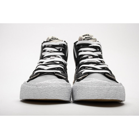 PK God Nike Blazer Mid sacai Black Grey