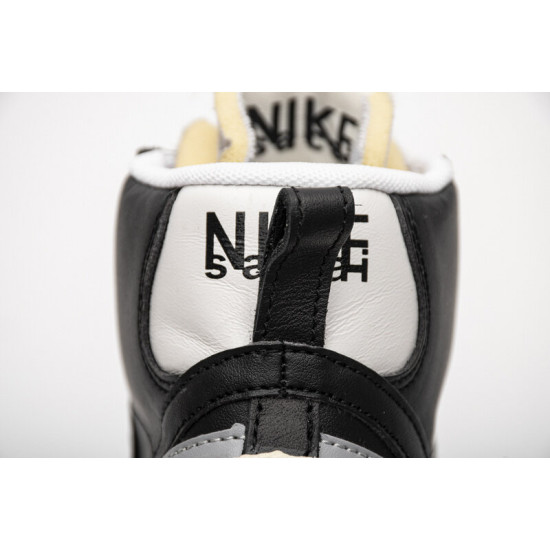 PK God Nike Blazer Mid sacai Black Grey