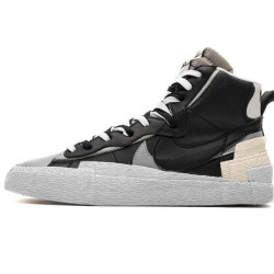 Yeezysale Nike Blazer Mid sacai Black Grey