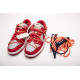 PK God Nike Dunk Low OFF-White University Red