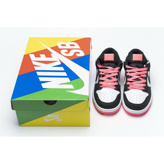 PK God Nike Dunk Low PRO SE Black White Peach