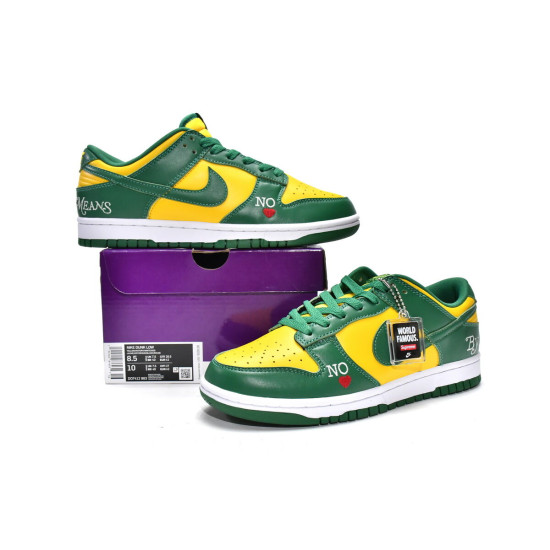 PK God Nike Dunk Low Supreme Brazil