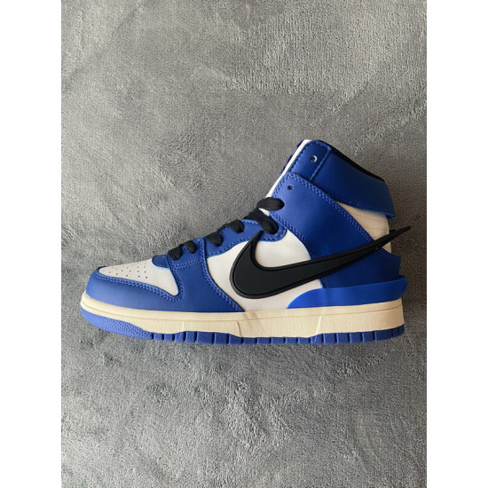 PK God Nike SB Dunk High AMBUSH Deep Royal