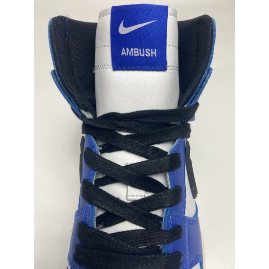 PK God Nike SB Dunk High AMBUSH Deep Royal