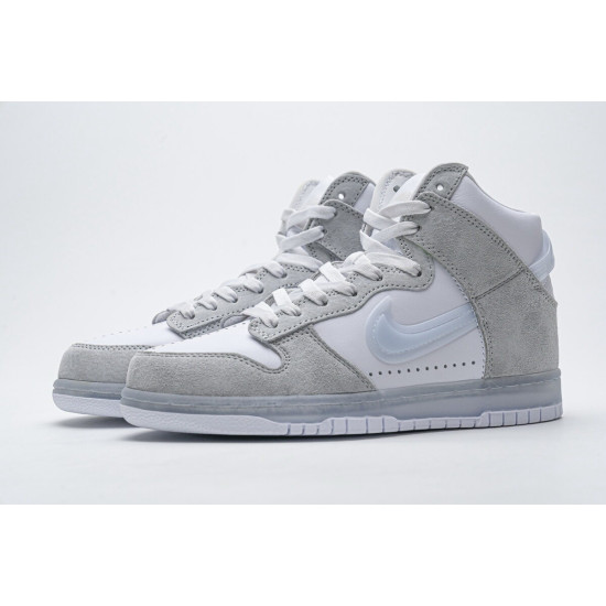 PK God Nike SB Dunk High Slam Jam White Platinum