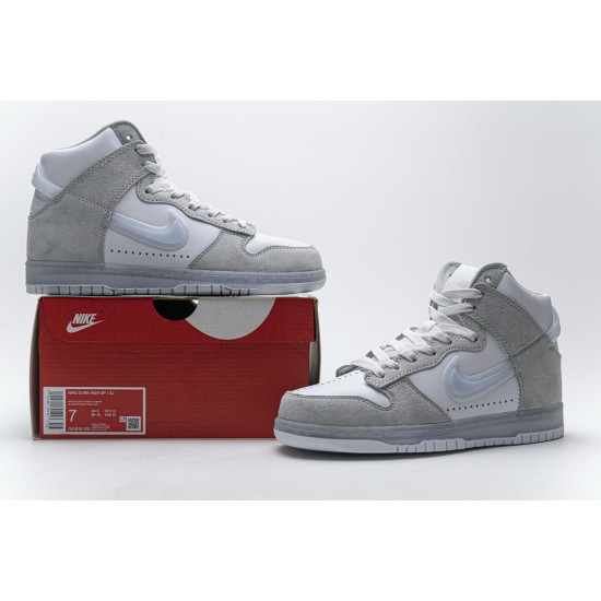 PK God Nike SB Dunk High Slam Jam White Platinum