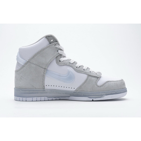 PK God Nike SB Dunk High Slam Jam White Platinum