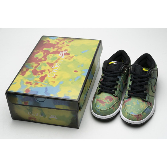 PK God Nike SB Dunk Low Civilist Pro QS Thermography