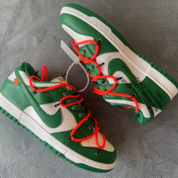 Yeezysale Nike SB Dunk Low Off-White Pine Green