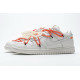 PK God Nike SB Dunk Low OFF-White White Black Orange