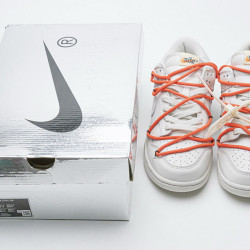 Yeezysale Nike SB Dunk Low OFF-White White Black Orange