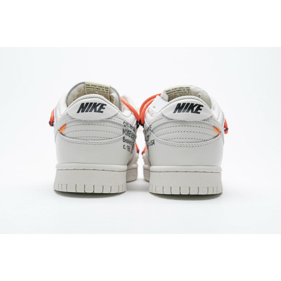 PK God Nike SB Dunk Low OFF-White White Black Orange