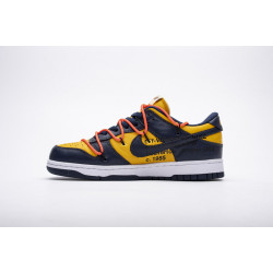 Yeezysale Nike SB Dunk Low Off-White White Michigan