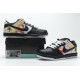 PK God Nike SB Dunk Low Raygun Tie-Dye Black